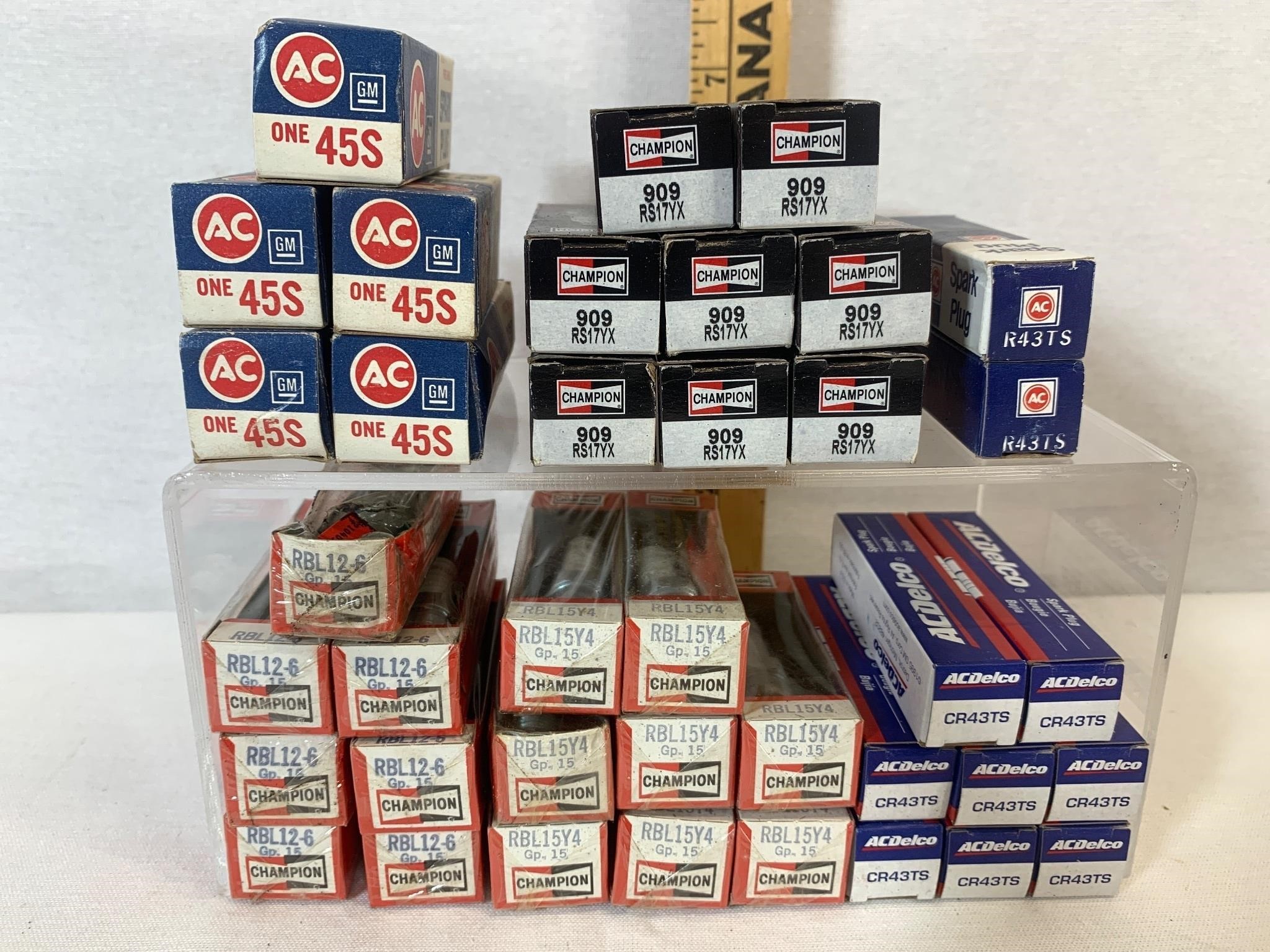 Spark Plugs New Old Stock 38 Total