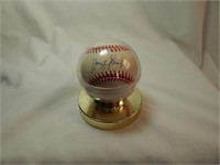 George Strait Signed Baseball King of Country