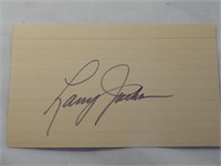 Baseball Player Larry Jackson Auto Boise Idaho