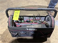 HUSKY TOOL BAG/ MISC PARTS