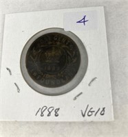 1888 Newfoundland Large Cent