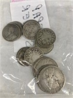Bag of Scrap Silver Coins