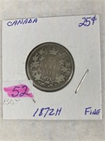 1872H Canada Quarter