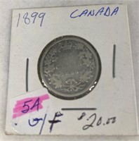 1899 Canada Quarter