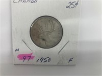 1950 Canada Quarter