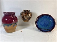 Pottery Vase Lot
