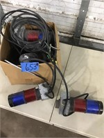 EMERGENCY LIGHTS FOR FIRESSUPRESSION SYSTEM