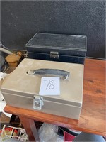 file box & keepsakes box