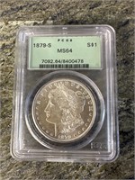 1879 Morgan Silver Dollar S #3
