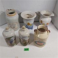 Collection of pottery (6 pieces)