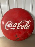 Coca-Cola Button Sign