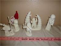 Dept. 56 Snow Babies Porcelain Figures - 5pc