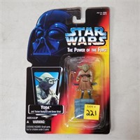1997 Star Wars Yoda w/ Jedi Trainer Backpack &