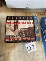war & army VHS tapes