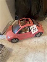 Barbie VW beetle car
