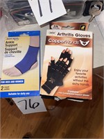 copper hands and ankle support