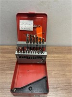 Metal Case with Drill Bits
