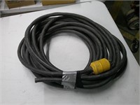50' of heavy cable w/ plug