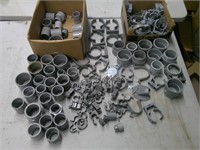 PVC connectors, fittings, clamps