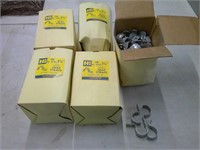 5 boxes of 1 1/4'' snap straps (1-hole straps)
