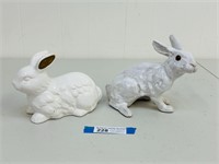 Ceramic & Terracotta Rabbit Figurines