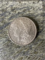 1887 Morgan Silver Dollar S