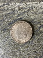 1887 Morgan Silver Dollar