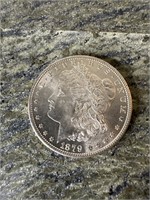 1879 Morgan Silver Dollar S