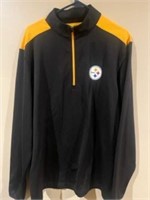 NFL Steelers half zip jacket XL