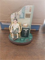 The Winner Porcelain figure Norman Rockwell Collec