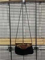 Black/ brown Beaded purse