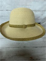 Tan beach hat