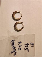 Silver earrings 3.2 grams
