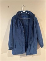 Blue coat size small