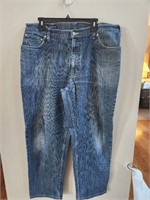 Womens 38 Long Lands end vintage jeans