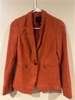 Burnt orange blazer XS