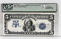 1899 $5 AMERICAN BUFFALO