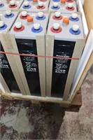 (4) NEW ENERSYS SOLAR BATTERY  POWERSAFE 12 OPZS