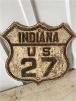 Indiana US 27 Sign 16"
