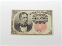 1874 5th ISSUE 10 CENT FRACTIONAL NOTE - MEREDITH