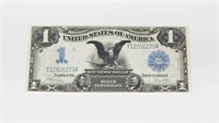 1899 $1 BLACK EAGLE SILVER CERTIFICATE - XF/AU