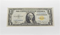 1935A NORTH AFRICA $1 SILVER CERTIFICATE - AU