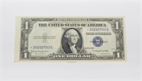 1935-H $1 SILVER CERTICATE STAR - VERY SCARCE
