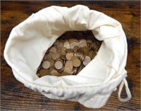 BAG of 5,000 WHEAT CENTS