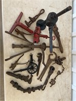Assortment Tools Jack Pipewrenches Vice