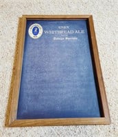Whitbread Ale Framed Chalkboard Pub Sign