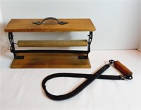 Decorative Paper Cutter and Ice Block Tongs