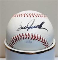 Autographed Baseball Unknown Signature