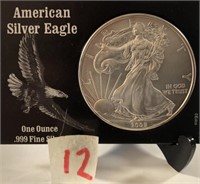 2009 American Silver Eagle 1 Oz. Fine Silver