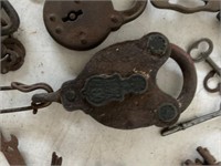 Key and Padlock Collection